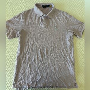 Polo Ralph Lauren light purple polo shirt
